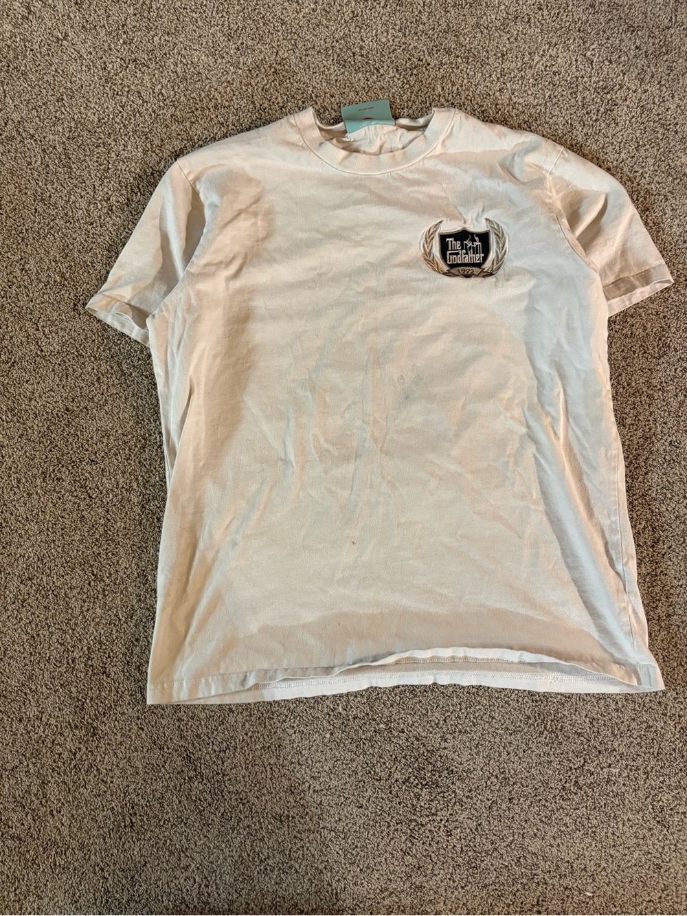 Shoe Palace x The Godfather "Family Business" Graphic T-Shirt Off White Medium